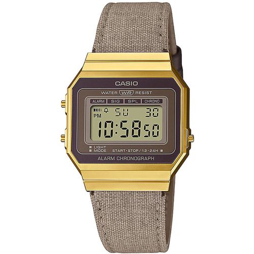 Montre Casio Collection Marron - Casio Collection - Modalova