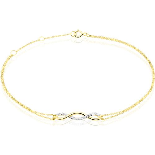 Bracelet Nucia Or Jaune Diamant - Histoire d'Or - Modalova