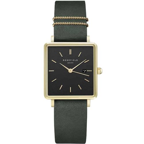 Montre Rosefield The Boxy Noir - Rosefield - Modalova