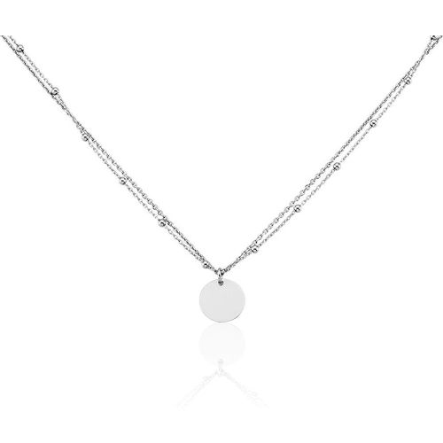 Collier Argent Blanc Mireio - Histoire d'Or - Modalova