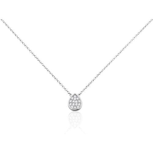 Collier Argent Tricoria Oxydes De Zirconium - Histoire d'Or - Modalova