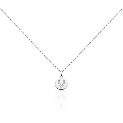 Collier Argent Eugenien Oxydes De Zirconium - Histoire d'Or - Modalova