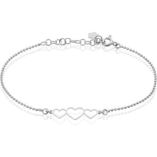 Bracelet Love Love Argent Blanc - Histoire d'Or - Modalova