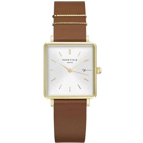 Montre Rosefield The Boxy Blanc - Rosefield - Modalova