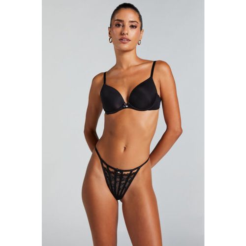 Hunkemöller String Pearl Noir - Hunkemöller - Modalova