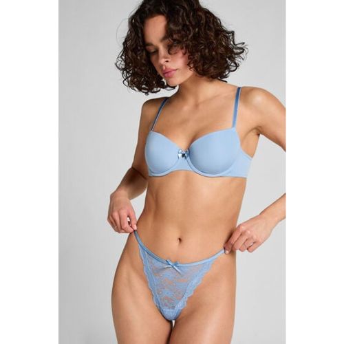 Hunkemöller String Mini Bleu - Hunkemöller - Modalova