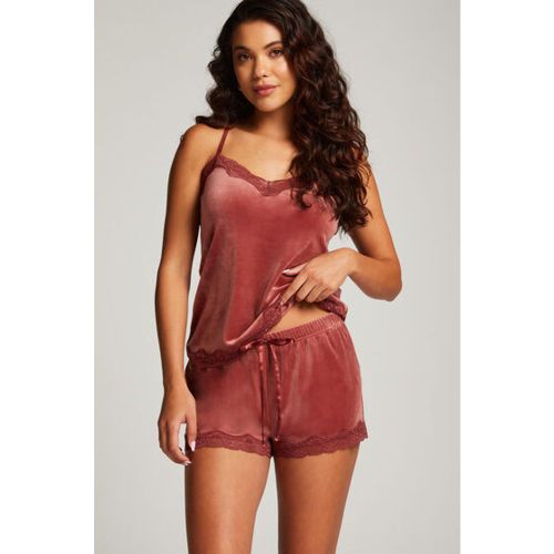 Short velours dentelle - Hunkemöller - Modalova
