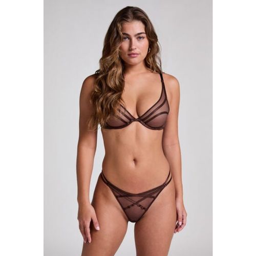 Hunkemöller String Rianne marron - Hunkemöller - Modalova