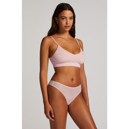 Invisible string Stripe mesh - Hunkemöller - Modalova