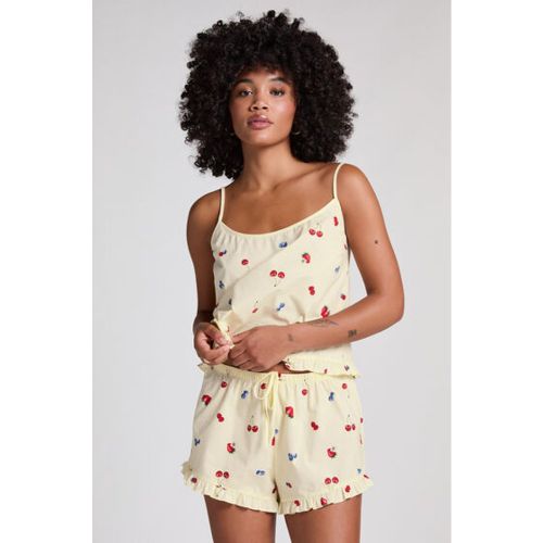 Hunkemöller Short tissé Jaune - Hunkemöller - Modalova