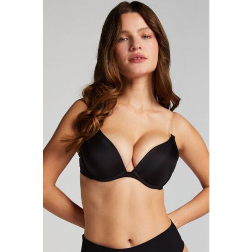 Soutien-gorge à armatures préformé push-up sans bretelles Transparent Back - Hunkemöller - Modalova