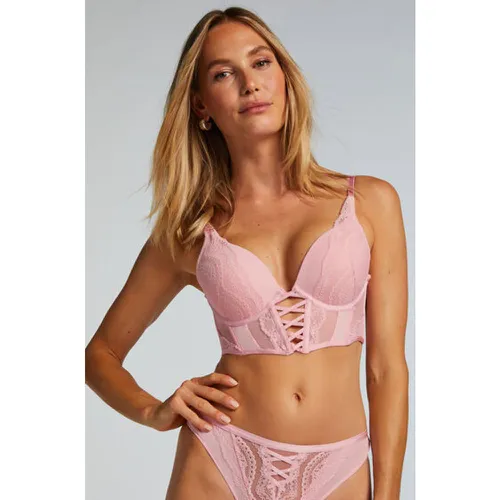 Soutien-gorge Push-Up rembourré à armatures longline Selina - Hunkemöller - Modalova