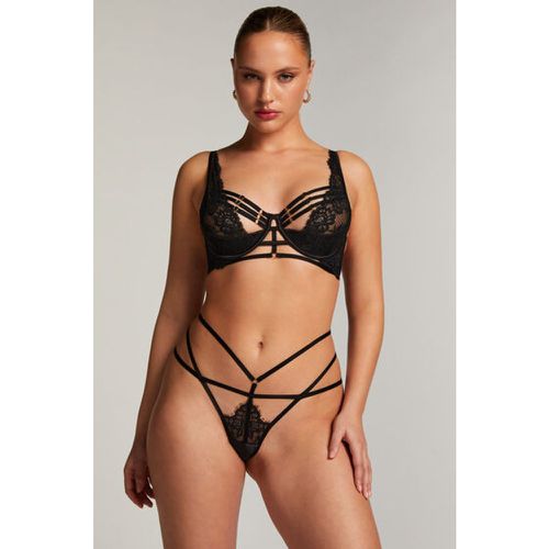 Hunkemöller String Iggy Noir - Hunkemöller - Modalova