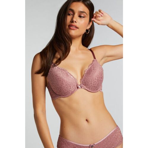 Soutien-gorge à armatures préformé push-up Marine - Hunkemöller - Modalova