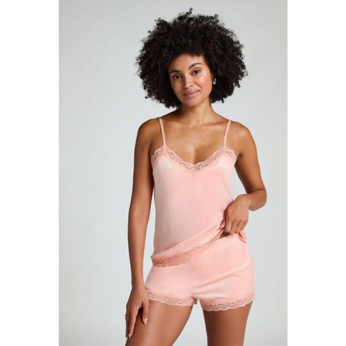 Short en velours à dentelle - Hunkemöller - Modalova