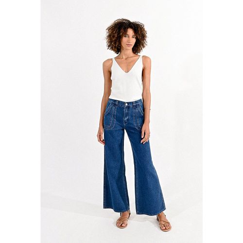 Pantalon large en denim - MOLLY BRACKEN - Modalova