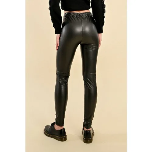 Legging long en simili cuir - MOLLY BRACKEN - Modalova