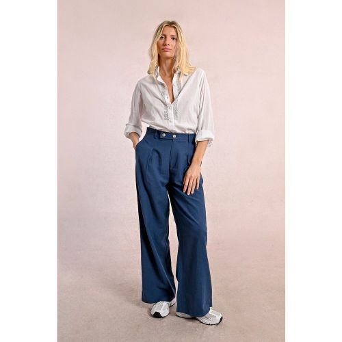 Pantalon droit à pinces - MOLLY BRACKEN - Modalova
