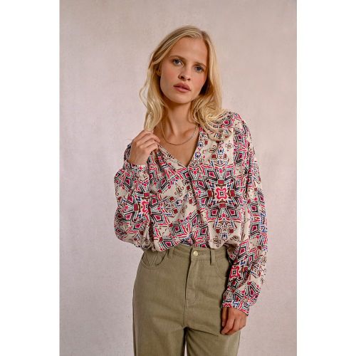 Blouse oversize imprimée - MOLLY BRACKEN - Modalova