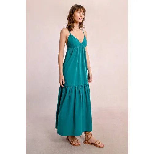 Robe longue croisée dans le dos - MOLLY BRACKEN - Modalova