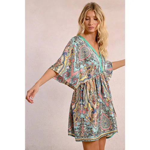Robe courte style kimono - MOLLY BRACKEN - Modalova