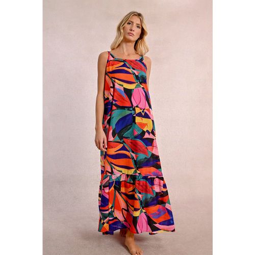 Robe longue à imprimé floral - MOLLY BRACKEN - Modalova