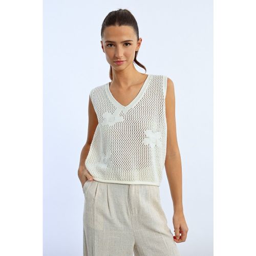 Polo en crochet - LILI SIDONIO - Modalova