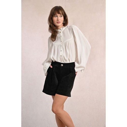 Short en velours, taille haute - MOLLY BRACKEN - Modalova