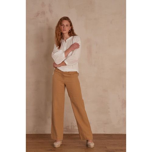 Pantalon large en lin pablo taille 34 - Maison 123 - Modalova