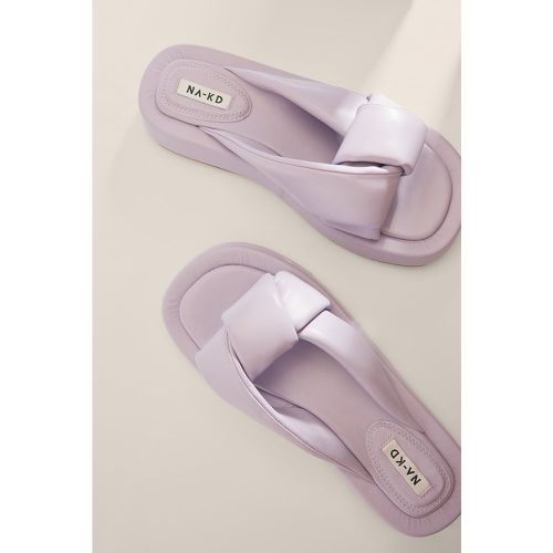 Sandales à enfiler - Purple - NA-KD Shoes - Modalova