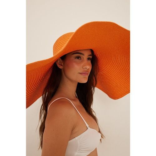 Chapeau de paille - Orange - NA-KD Accessories - Modalova
