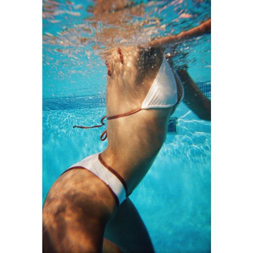 Culotte de bikini - White - Ella Karberg x NA-KD - Modalova