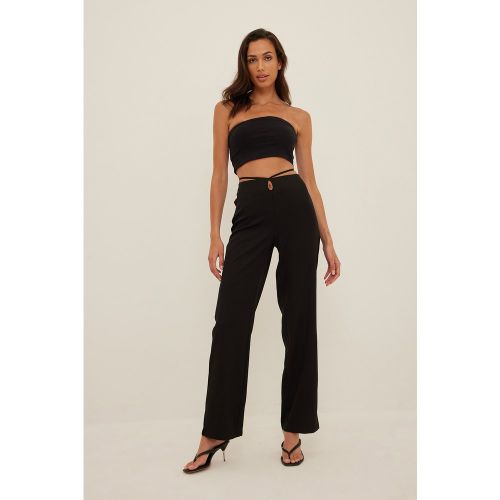 Pantalon de costume - Black - NA-KD Trend - Modalova
