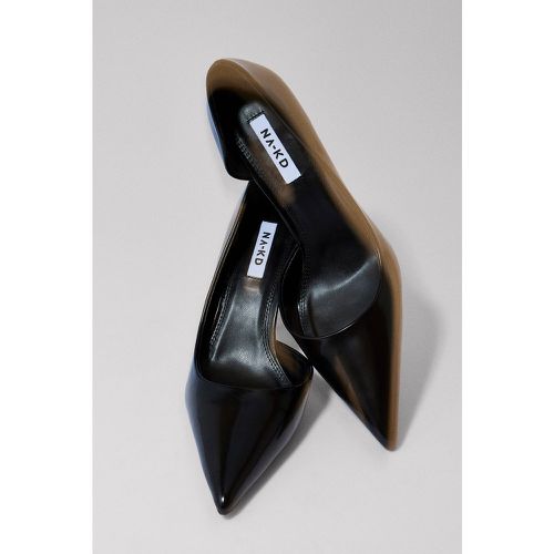 Escarpins brillants à découpe - Black - NA-KD Shoes - Modalova