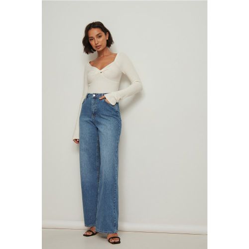 Jean coupe ample - Blue - Amaka Hamelijnck x NA-KD - Modalova