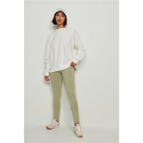NA-KD Basic Legging basique - Green - NA-KD Basic - Modalova