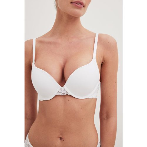 Soutien-gorge push-up rembourré à armatures - White - NA-KD Lingerie - Modalova