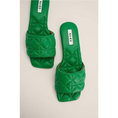 NA-KD Shoes Pantoufles - Green - NA-KD Shoes - Modalova