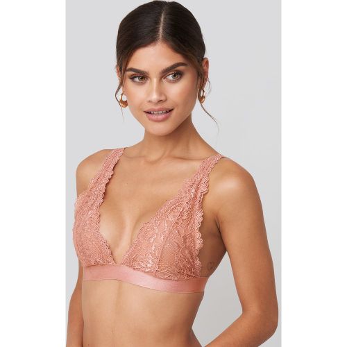 Soutien-gorge dentelle - Pink - NA-KD Lingerie - Modalova