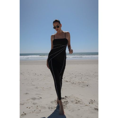 Maxi robe à détails - Black - NA-KD Trend - Modalova