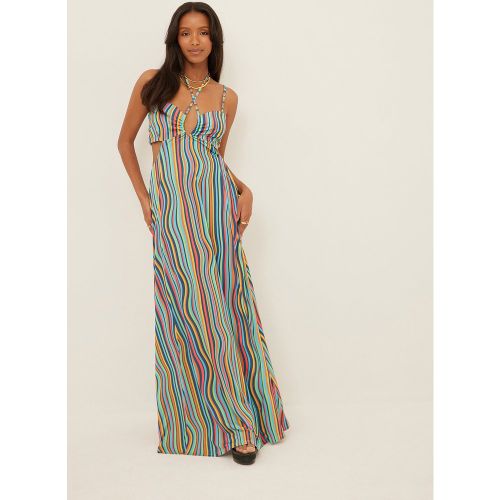 Robe longue à bretelles - Multicolor,Stripe - NA-KD Trend - Modalova
