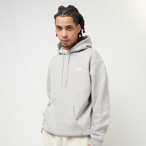 Small Logo Brushed Hoodie, , Apparel, athletic grey, taille: L - New Balance - Modalova