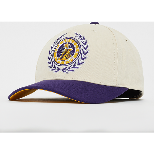 NBA Collegiate Pro Snapback Los Angeles Lakers, , Accessoires, off white, taille: one size - Mitchell & Ness - Modalova