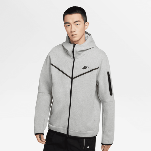 Sportswear Tech Fleece Full-Zip Hoodie, , Apparel, dk grey heather/black, taille: XL - Nike - Modalova