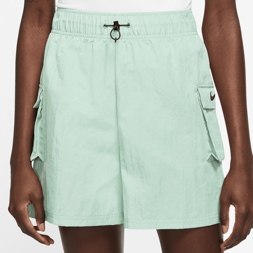 Sportswear Essential Damen-Webshorts mit hohem Bund, , Apparel, barely green/black, taille: XS - Nike - Modalova