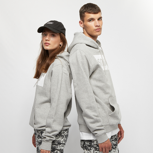 Hooded-Sweatshirt Box Logo, , Apparel, heather grey/white, taille: XL - SNIPES - Modalova