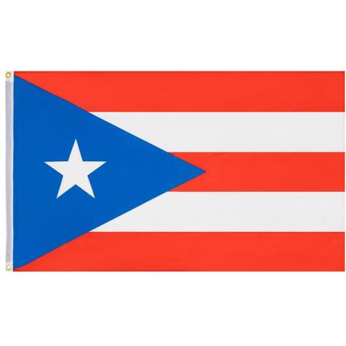 Porto Rico "Nations Together" Drapeau 90x150cm - MUWO - Modalova