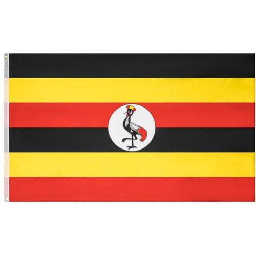 Ouganda "Nations Together" Drapeau 90x150cm - MUWO - Modalova