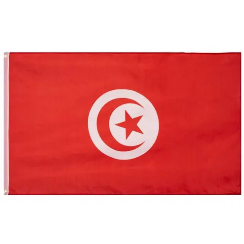 Tunisie Drapeau "Nations Together" 90 x 150 cm - MUWO - Modalova