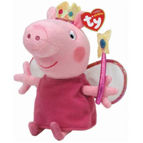 Peppa Pig Princesse Beanie Peluche 15 cm 46129 - Ty - Modalova
